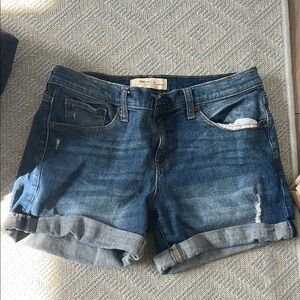Classic Blue Denim Shorts